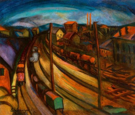 Schönberger Armand: Nagyváros (Sinek mentén), 1930 körül