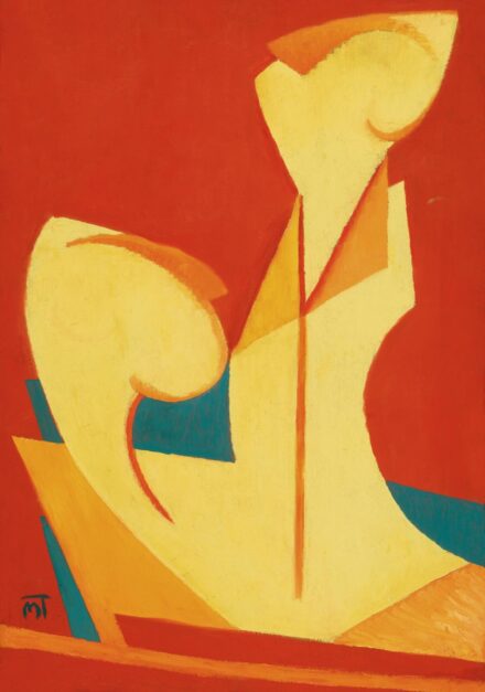 Mattis Teutsch János: Kompozíció V., 1924