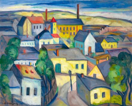 Schönberger Armand: Város, 1930 körül