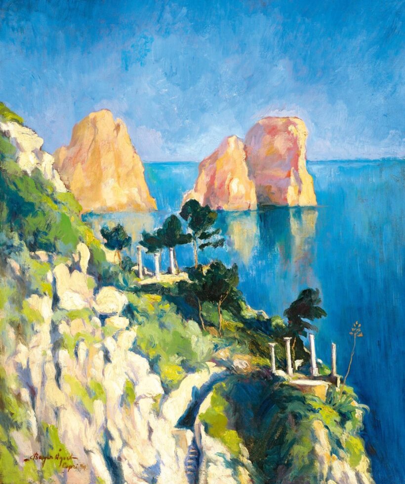 Bajor Ágost: Capri, 1927