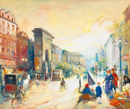 Jancsek Antal: Porte Saint-Denis Párizsban