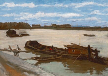 Fényes Adolf: Tisza-part