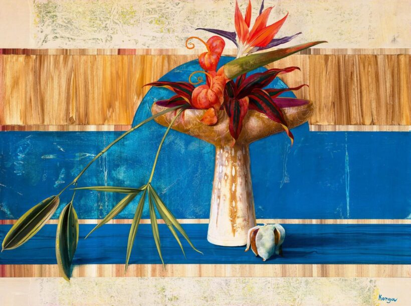 Korga György: Ikebana, 1970-es évek
