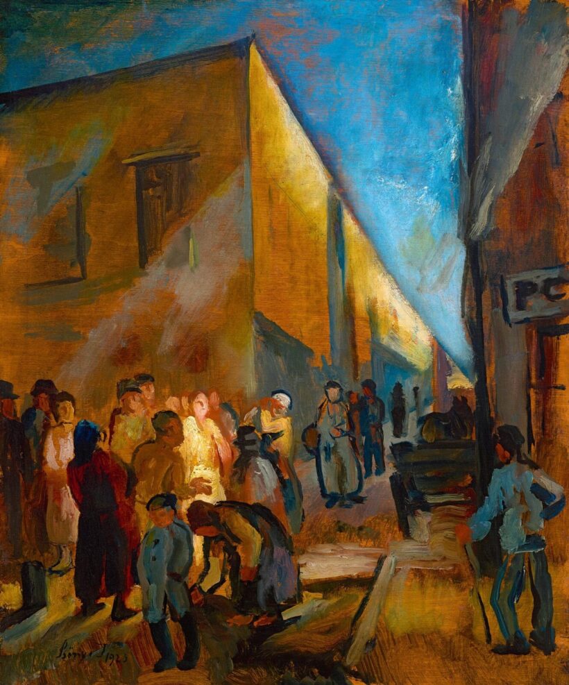 Szőnyi István: Római utca, 1923
