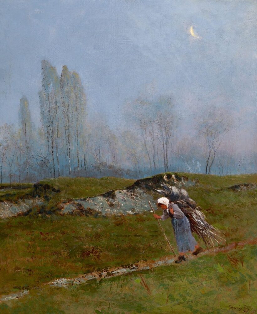 K. Spányi Béla: Hazafelé