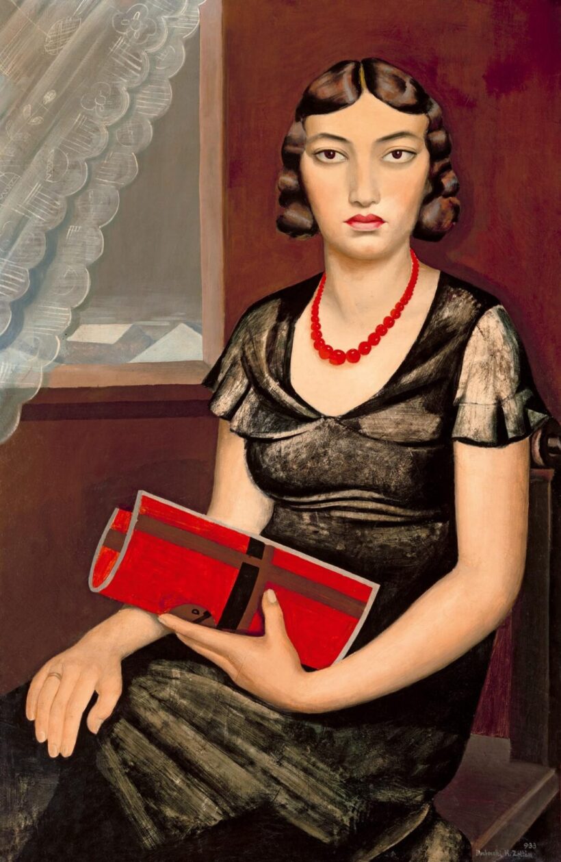 Borbereki Kovács Zoltán: Goldberger Zsuzsanna portréja, 1933