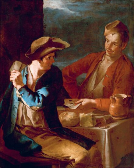 Giacomo Francesco  Cipper: Kártyázó fiúk