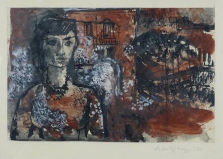 Szentgyörgyi Kornél (1916 - 2006): Lány, 1970