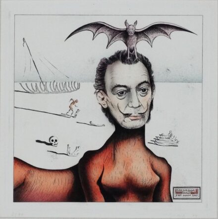 Gritzner, Günter (1943): Salvador Dalí, 1974 (Panderma kiadó honlapján bővebben)