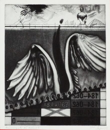 Pásztor Gábor (1933-2012): Szárnyak és számok, 1977
