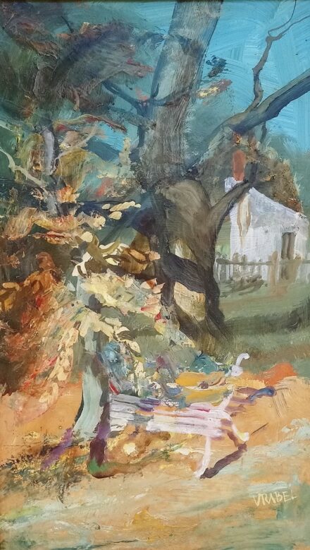 Vrábel Sándor : Diófák, 1986
