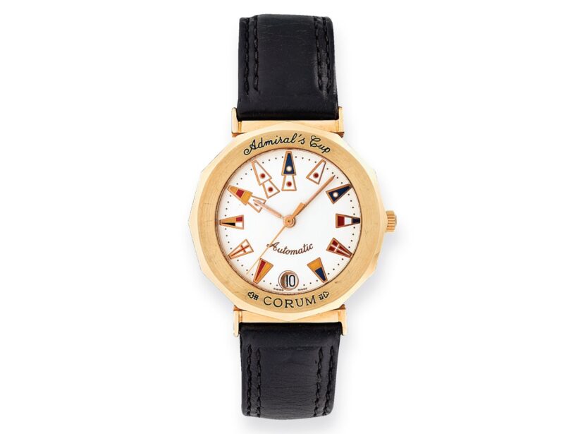 Corum Admiral’s Cup arany férfi karóra