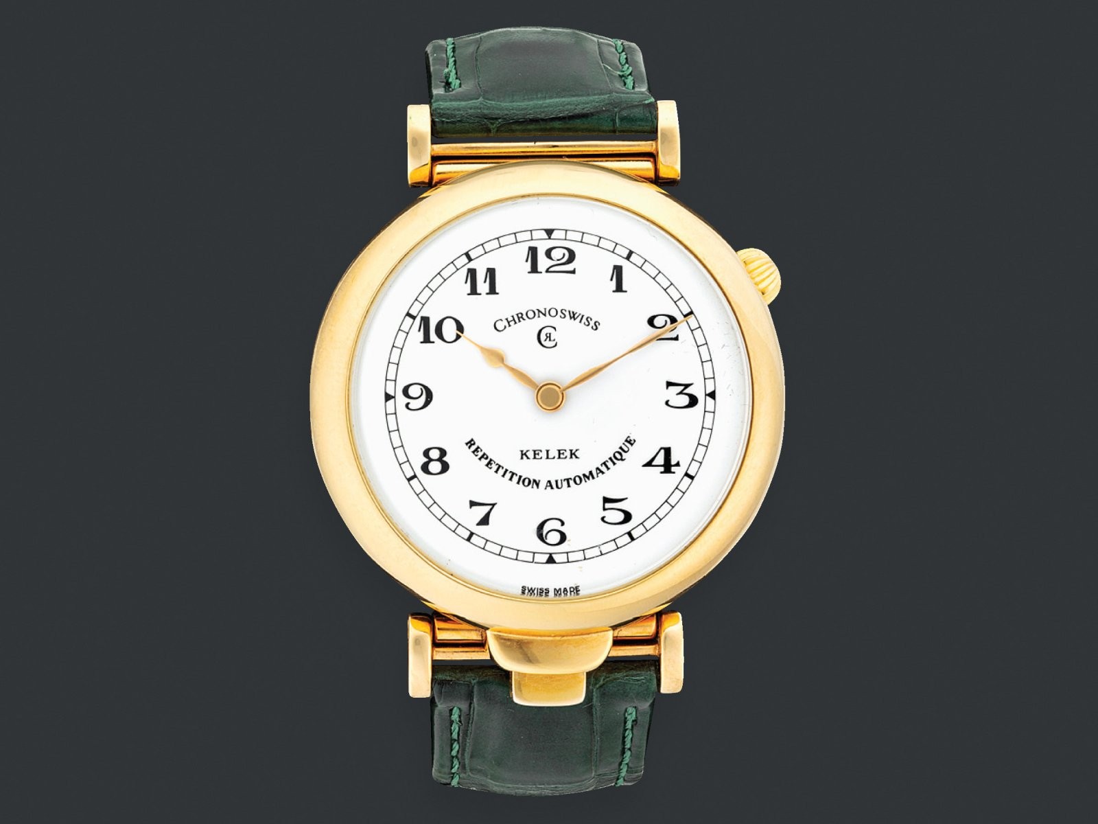 Chronoswiss Kelek aranyozott percütős karóra