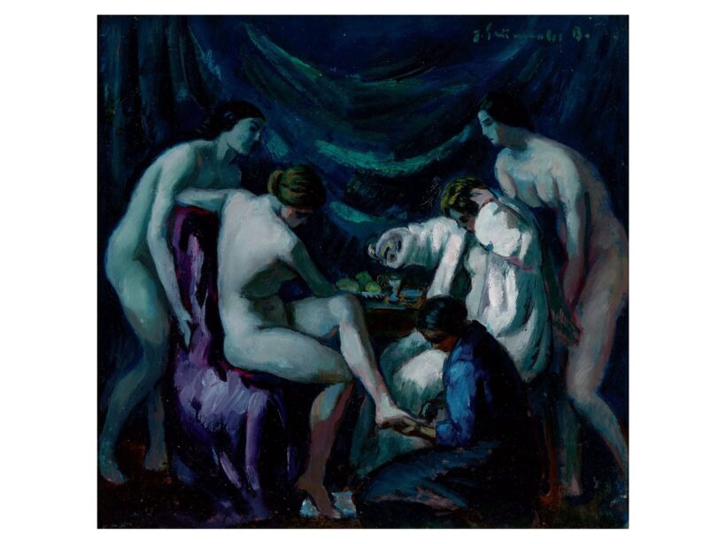 Iványi Grünwald Béla  Fürdés után (1915 körül)