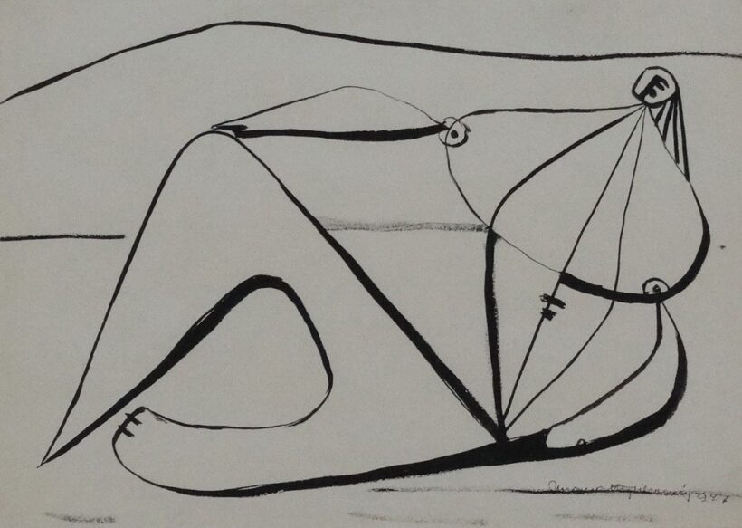 Gyarmathy Tihamér (1915 - 2005): Földanya, 1947