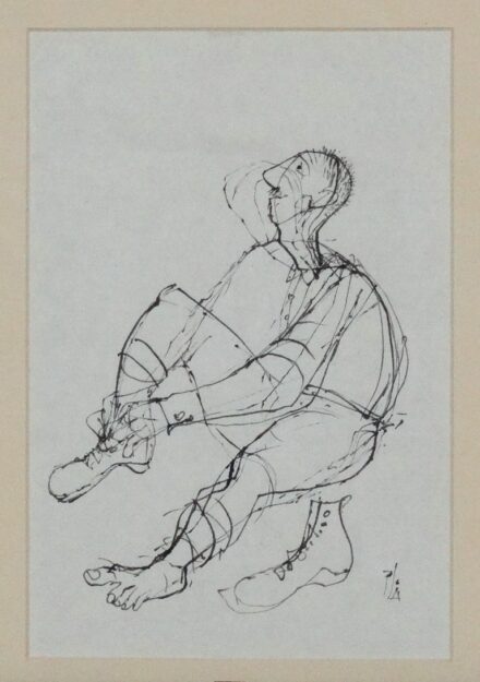 Plugor Sándor (1940-1999): Öltözködő
