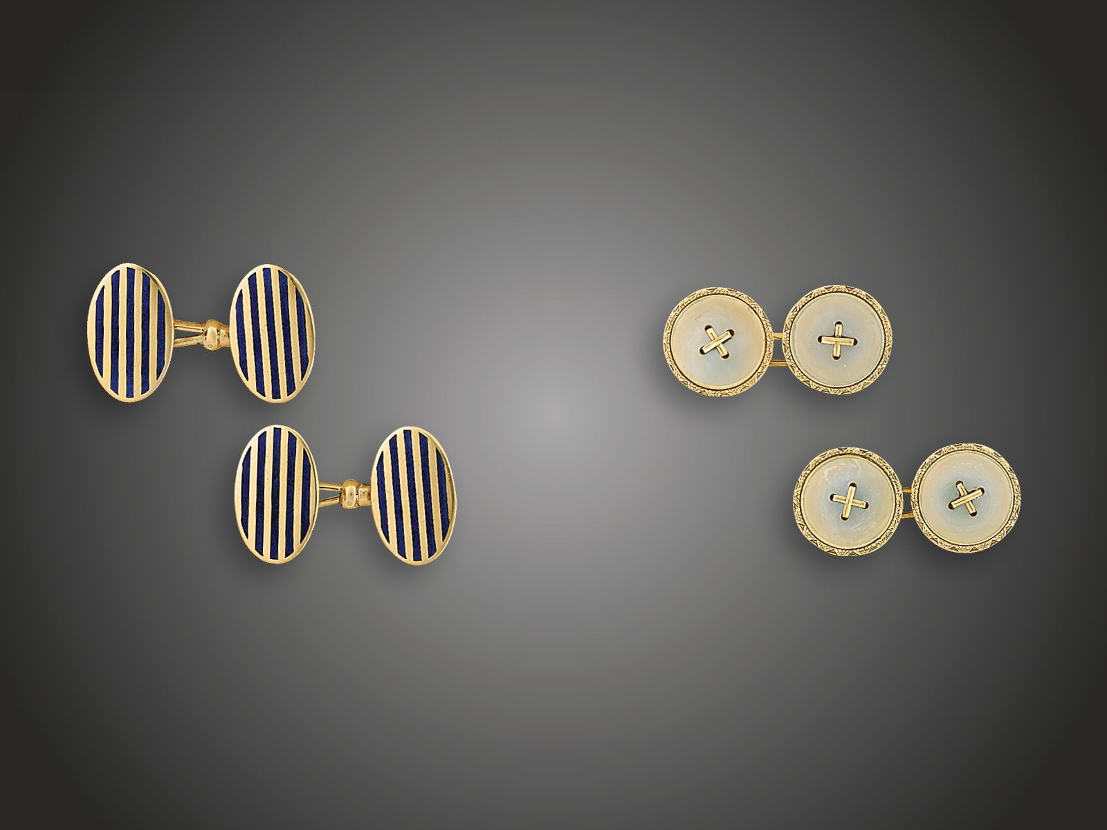 Kézelőgomb pár 2 db