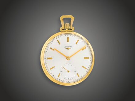 Nyitott férfi zsebóra Longines