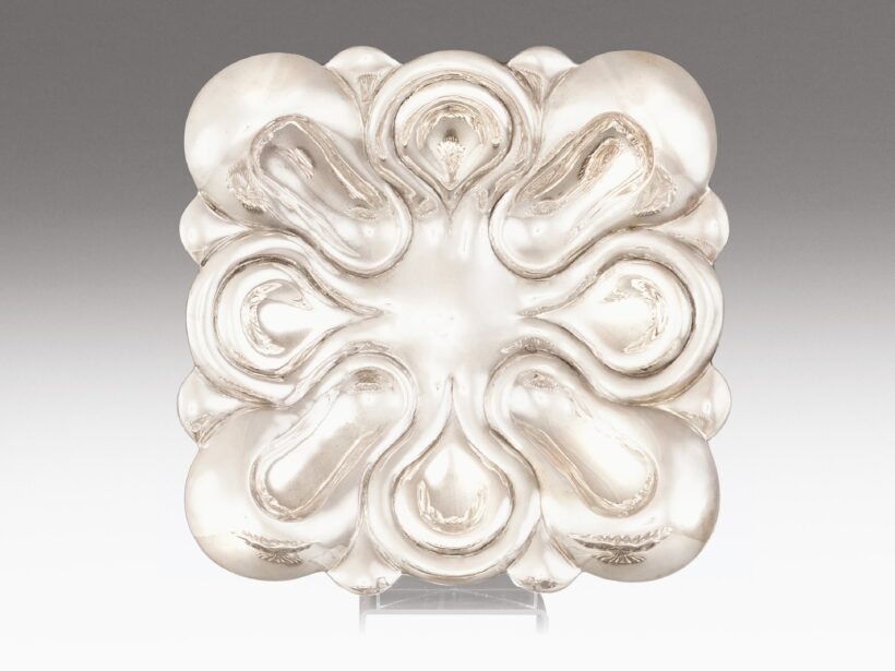 Pesti art deco kínálótál