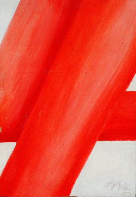 Bor István Iván (1945 - 2006): Vörös, 1980