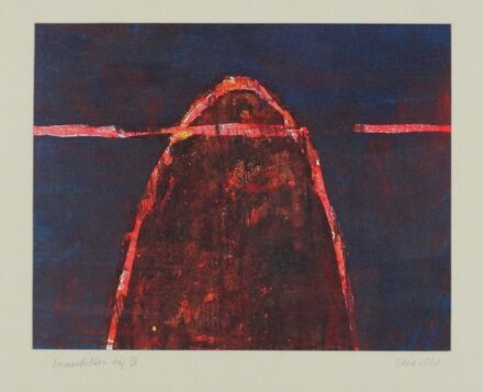 Kéri Mihály (1949): Ismeretlen táj III., 2009