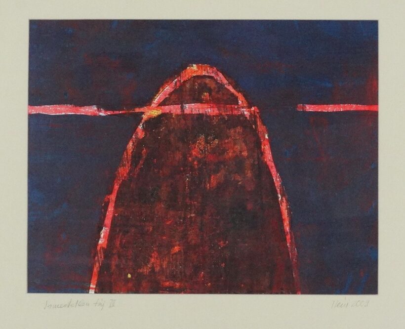 Kéri Mihály (1949): Ismeretlen táj III., 2009