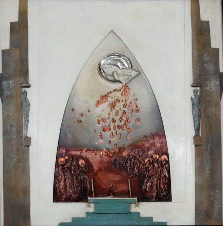 Pogány Géza (1927 - 2001): Vázlat a "Szentlélekhez", 1981