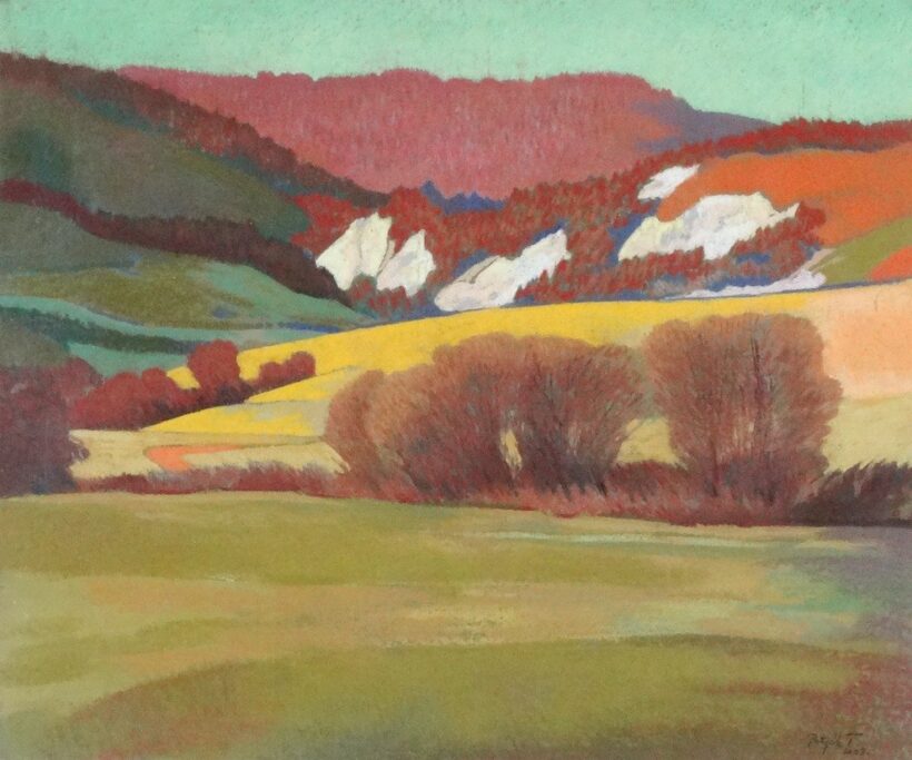 Potyók Tamás (1971): Őszi táj, 2009