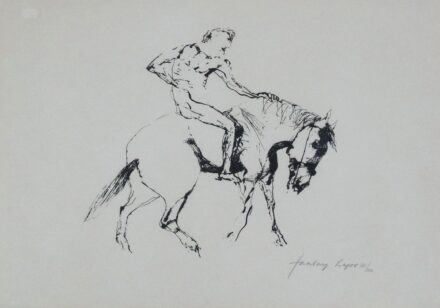 Szalay Lajos (1909 - 1995): Lovas