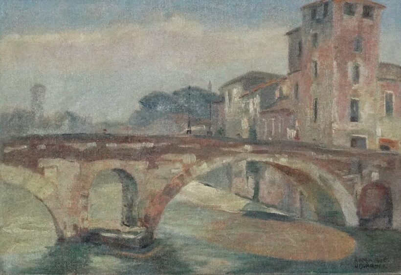 Udvardy Ignác (1877 - 1961): Róma, 1925