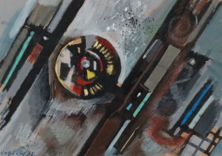 Urbán György (1936 - 2011): Kompozíció, 1975