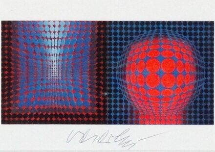 Vasarely, Victor (1908 - 1997): Kompozíció