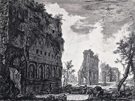 Piranesi, Giovanni Battista (1720-1778): A Villa Adriana romjai