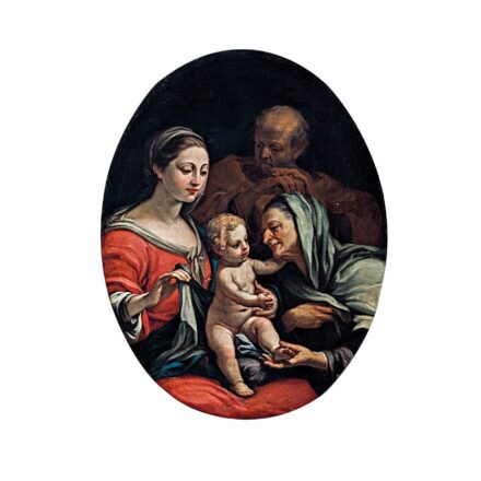 Bolognai festő, 17. sz.: Szent Család Szent Annával