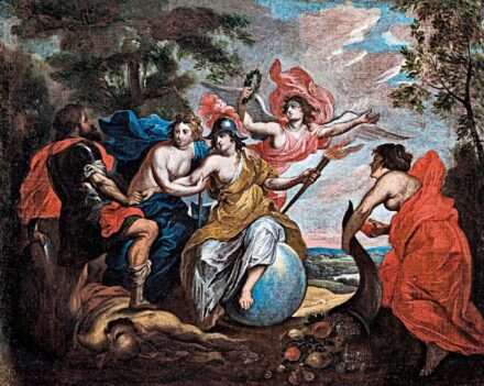 Rubens, Pieter Paul (1577-1640) követője, 18. sz.: A Jó kormányzás allegóriája