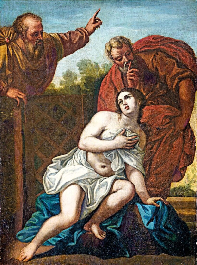 Német festő, 17. sz.: Zsuzsanna és a vének