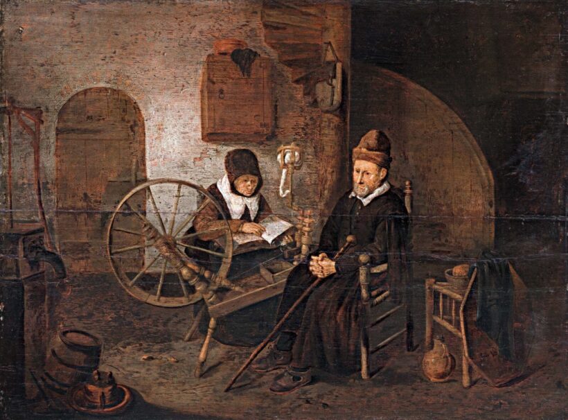 Brekelenkam, Quiringh Gerritsz Van (1622/29-1669/79): A felolvasás