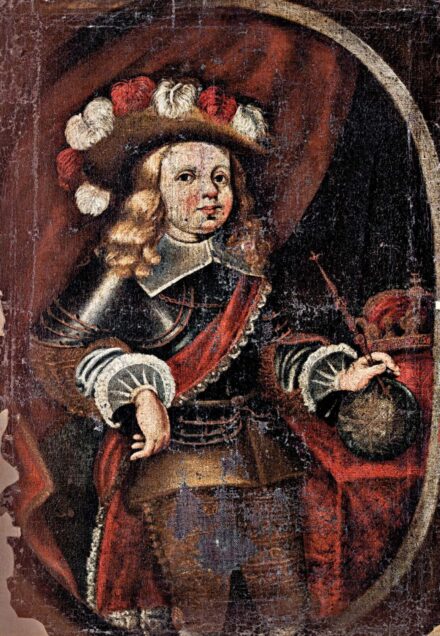 Spanyol festő, 1700 körül: II. Károly képmása