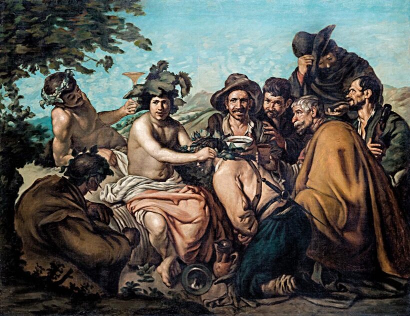 Velazquez, Diego (1599-1660) után, 19. sz. vége: Diadalmas Bacchus