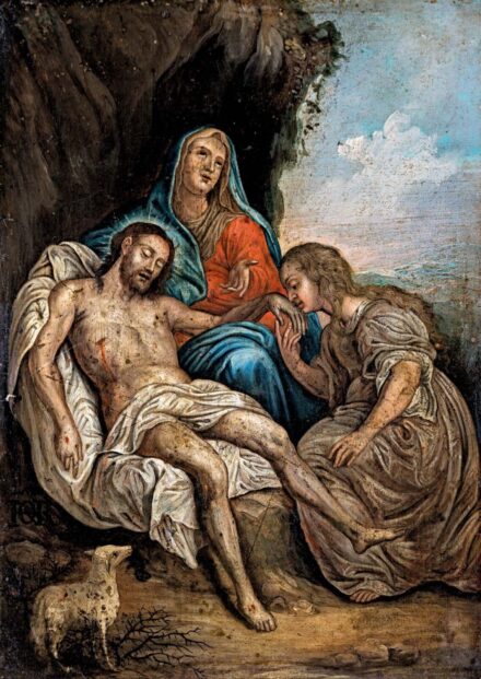 Van Dyck, Antonis (1599-1641) után, 18. sz. vége: Krisztus siratása