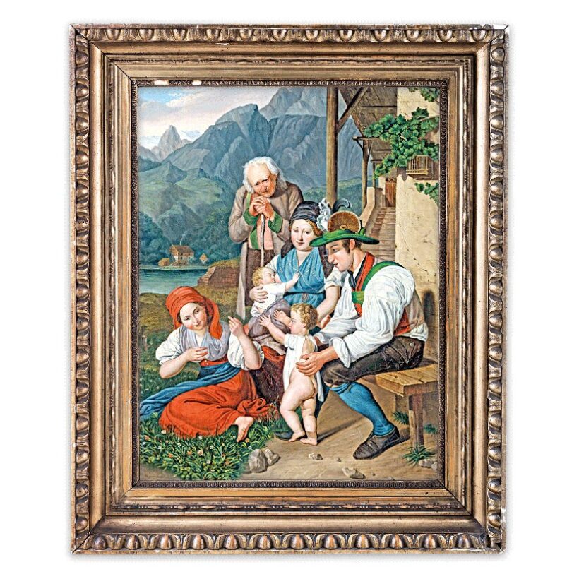 Waldmüller, Ferdinand (1793-1865) után, 19. sz. közepe: Az első lépése