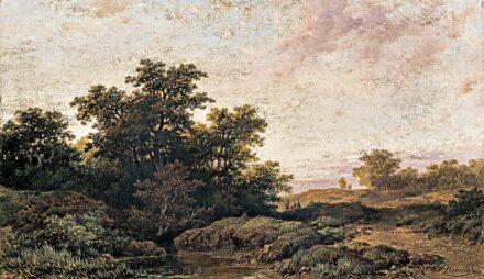 Van Haanen, Remigius Adrianus (1812-1894): Borongós táj