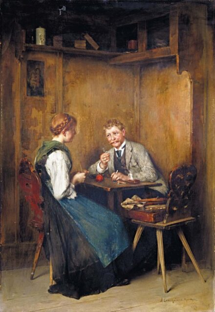 Laupheimer, Anton (1848-1927): Beszélgetők