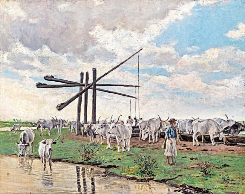 Pálfy József (1864-1934): "Hortobágy, 1927"