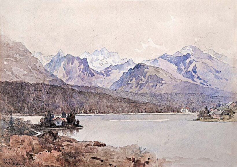 Háry Gyula (1864-1946): Garda tó, 1905