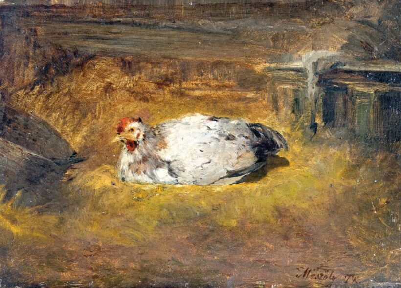 Mészöly Géza (1844-1887): Kotlós, 1872