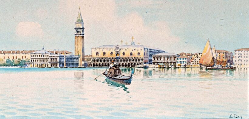 Bari, E. jelzéssel, 1900 körül: A velencei dózsepalota