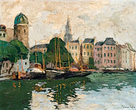 Gimes Lajos (1886-1945): Kikötő