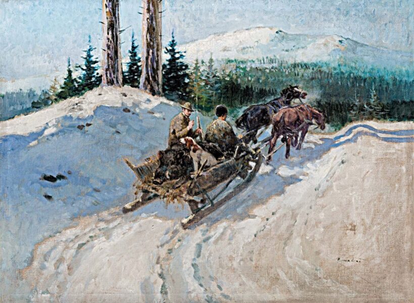 Zórád Ernő (1911-2004): Téli vadászat