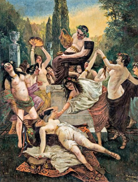 Magyar festő: Bacchanalia, 1919